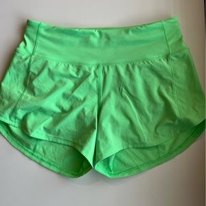 Lululemon speed up mid-rise short size 4